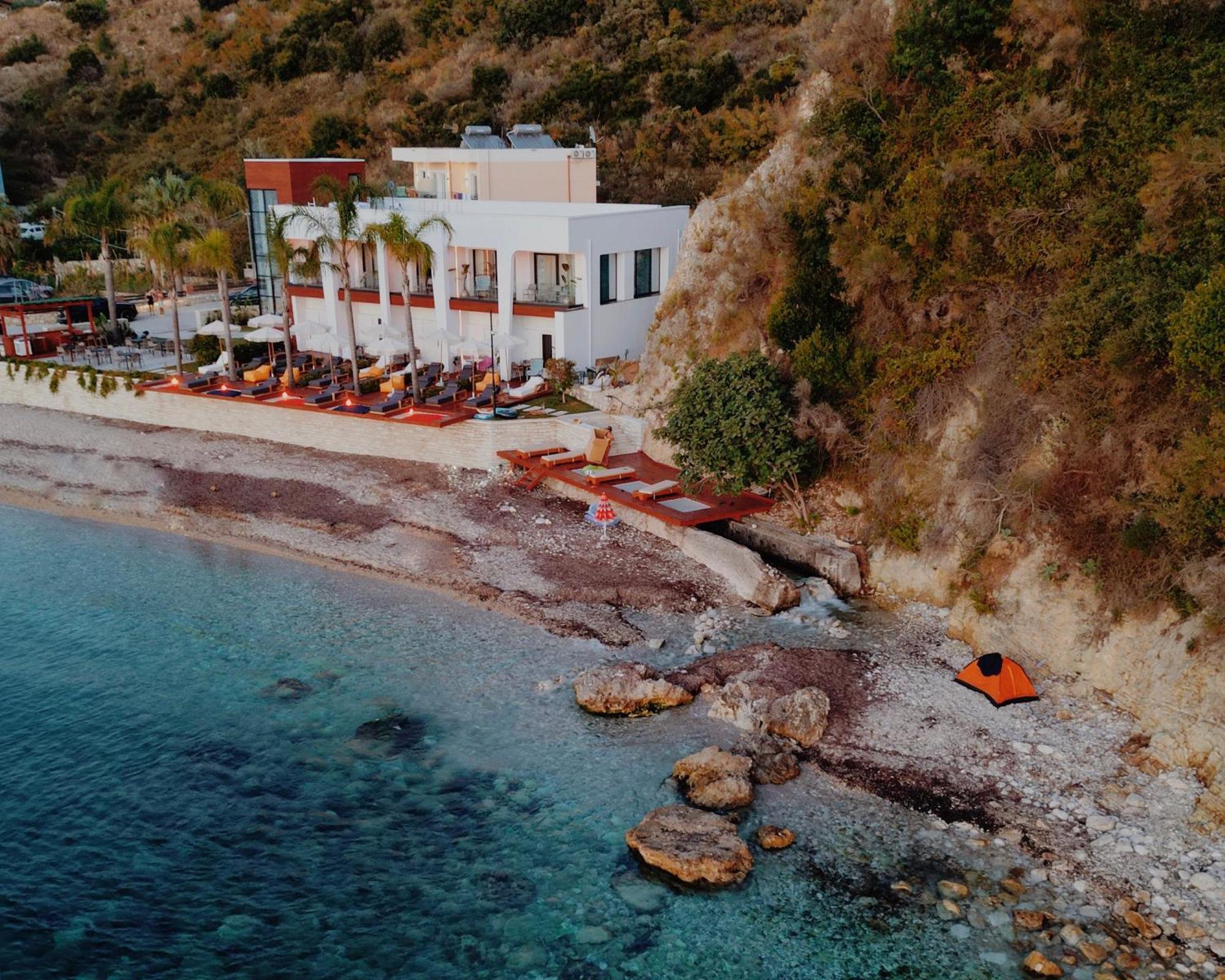 Oniro By Iliria Palace (Adults Only) Himare Exterior foto